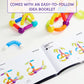 Mideer - Rainbow Magnetic Sticks - 26 Pieces