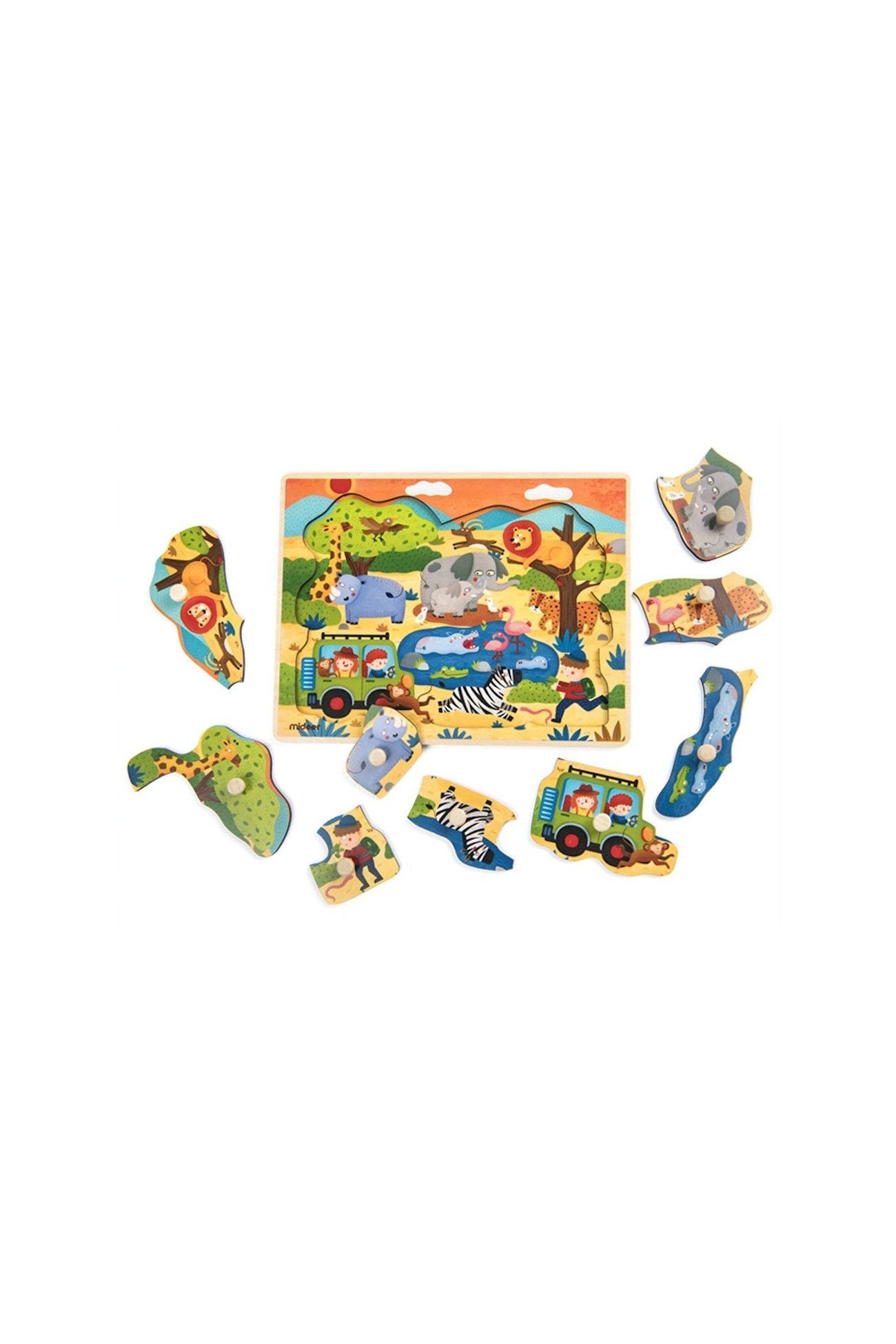 Wild Animal Discovery Puzzle