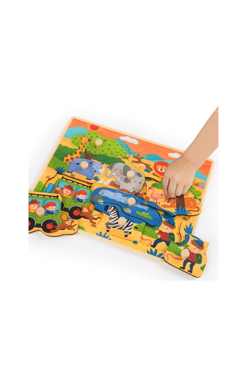 Wild Animal Discovery Puzzle
