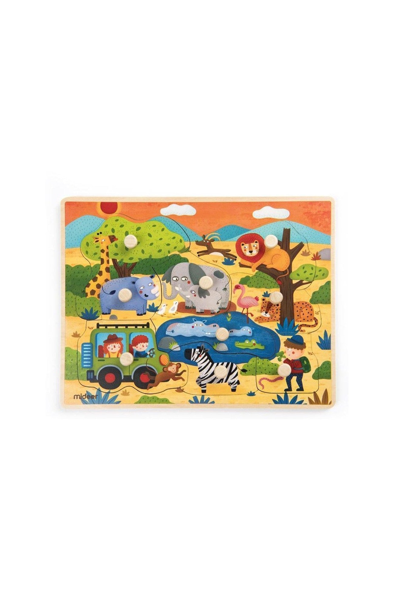 Wild Animal Discovery Puzzle