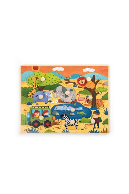 Wild Animal Discovery Puzzle