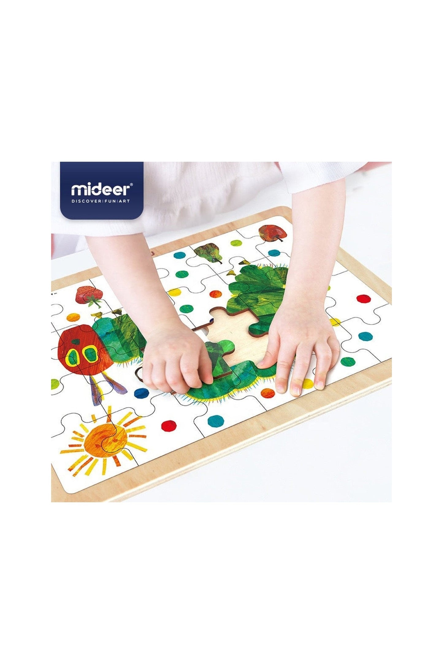 Wooden Puzzle - Hungry Caterpillar (48 Pcs)