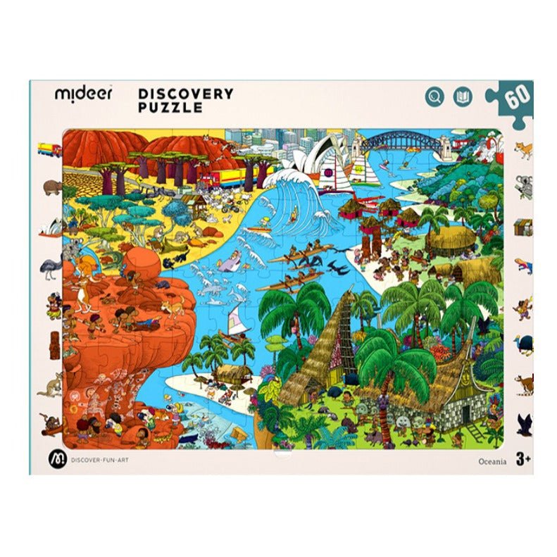 Observation Puzzle - Oceania - 60 Pcs