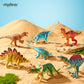 Dinosaur World - 8 Action Figures