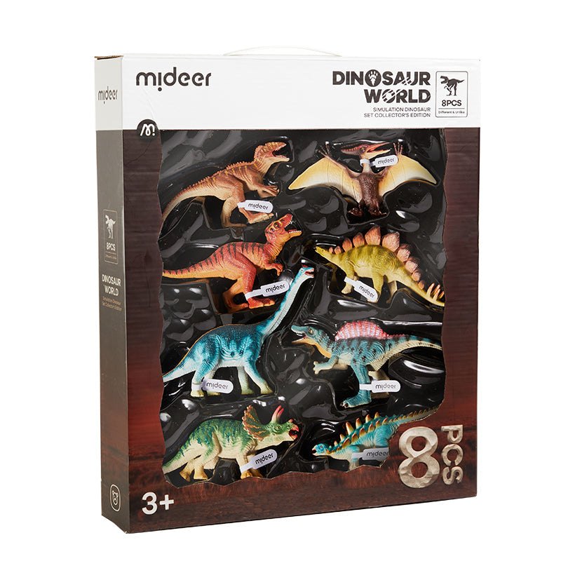 Dinosaur World - 8 Action Figures