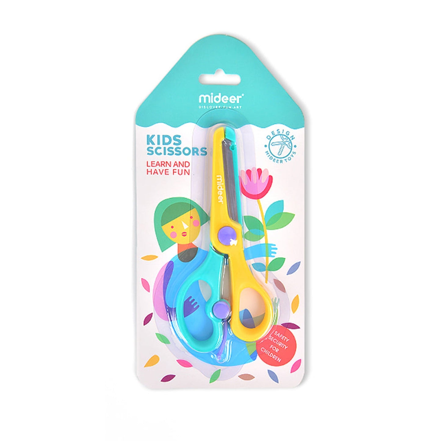 Kids Safety Scissors - Yellow