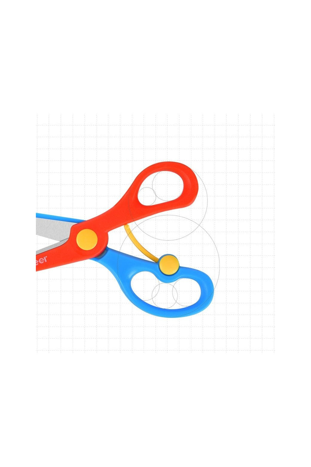 Kids Scissors - Red