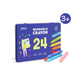 Washable Crayons - 24 Colours