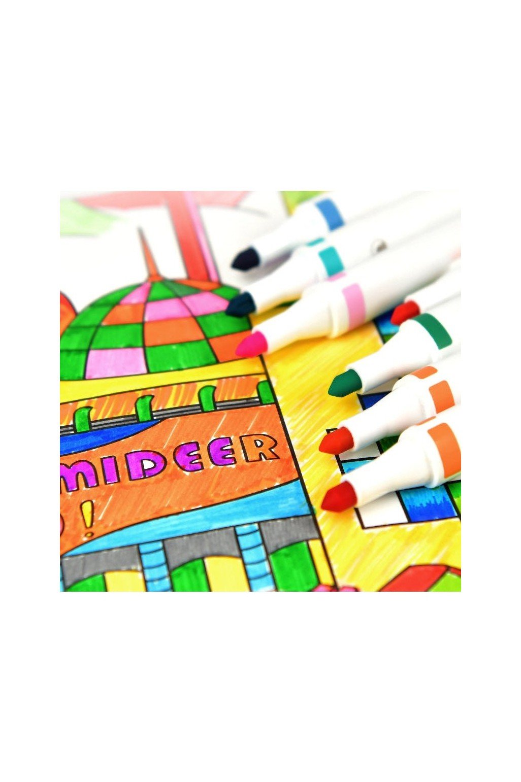 Washable Markers - 48 Colors - Marah Kids