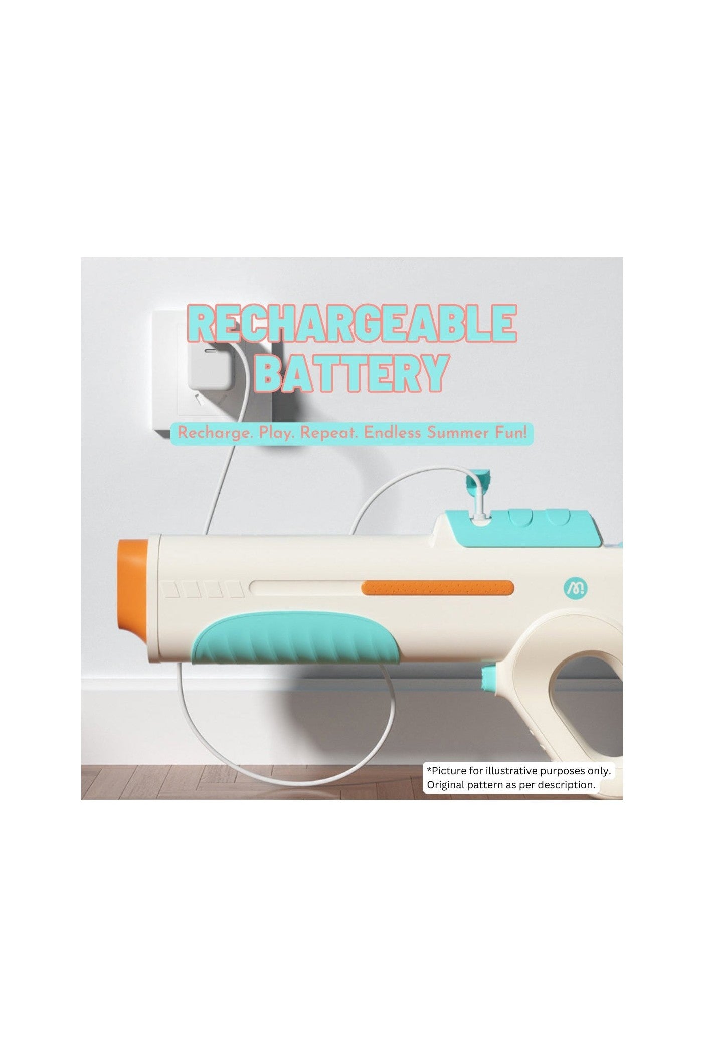 Electric Water Gun - Pink