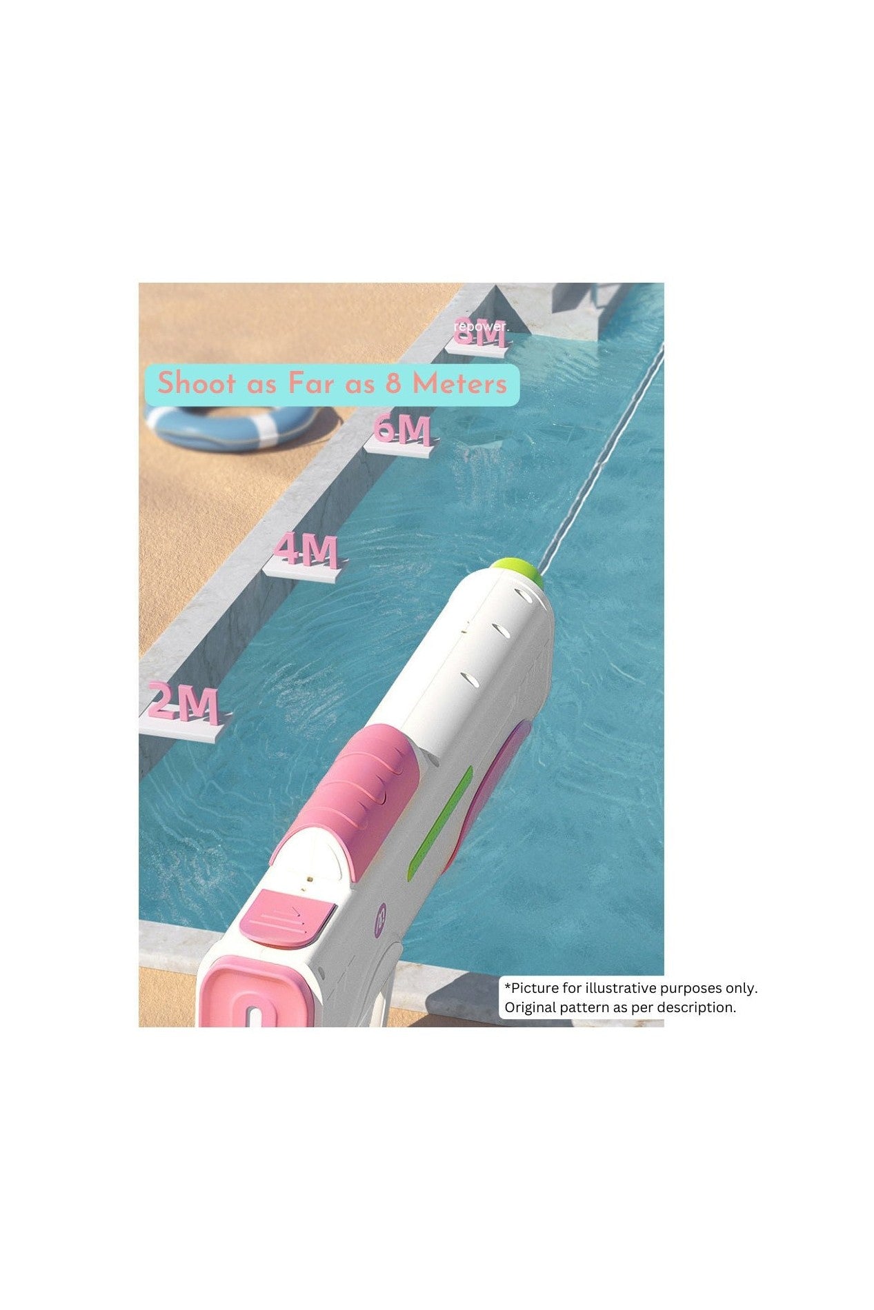 Electric Water Gun - Pink
