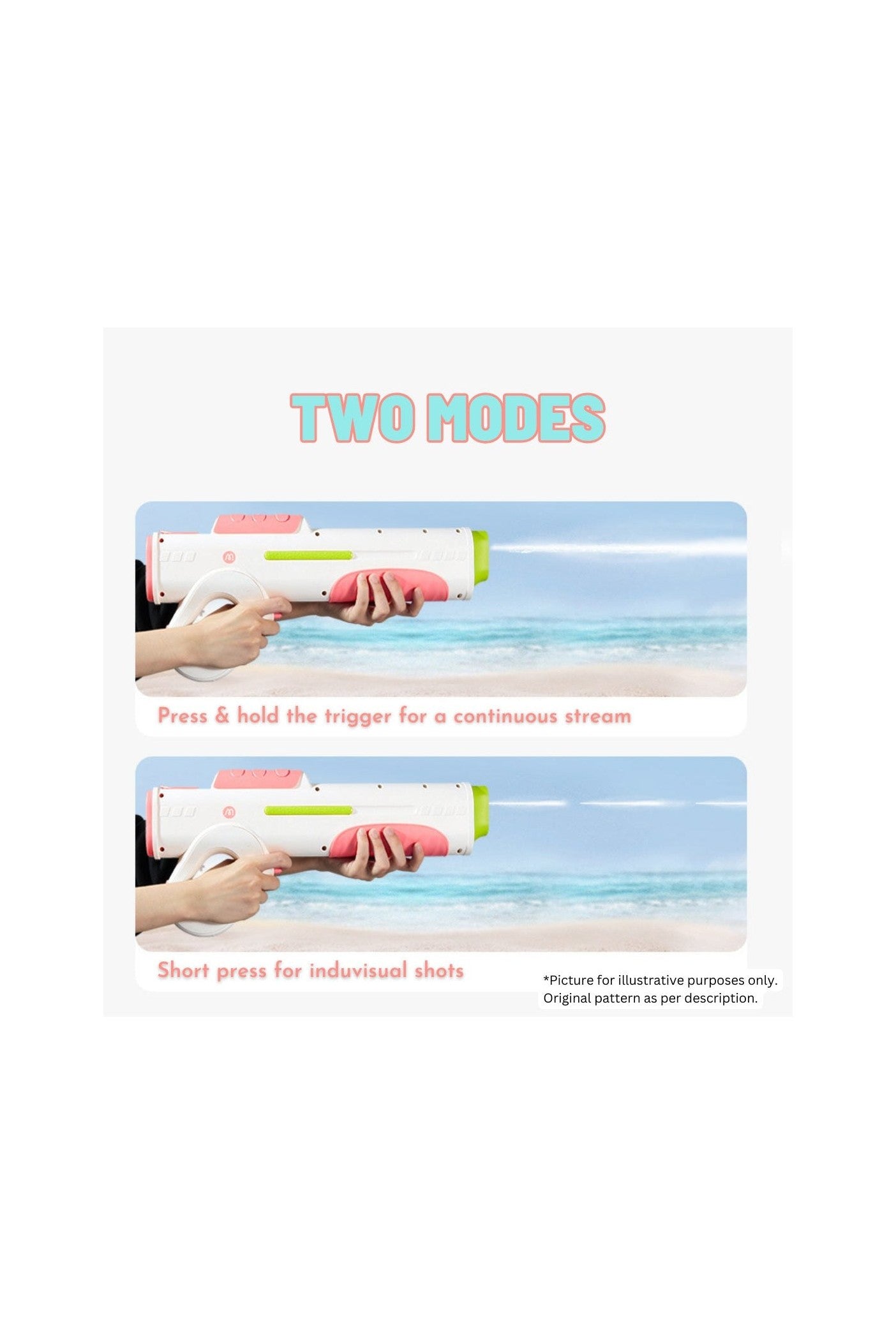 Electric Water Gun - Pink