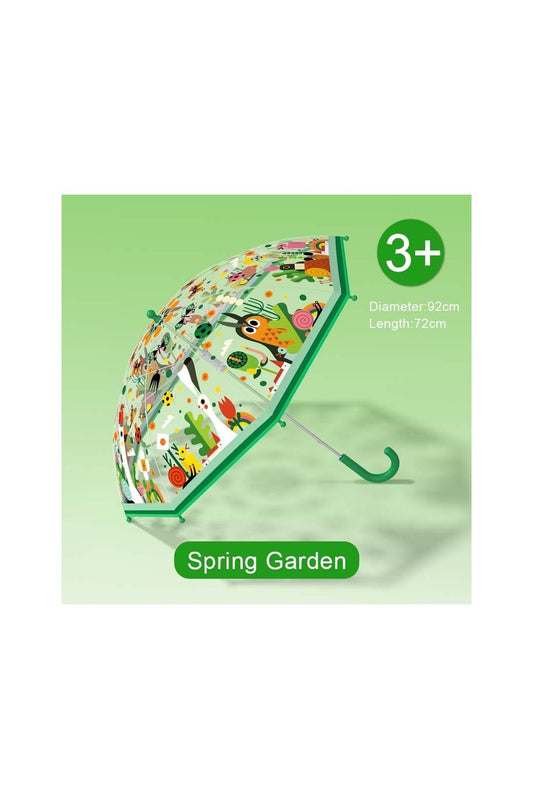 Large Kids Umbrella - Spring Garden