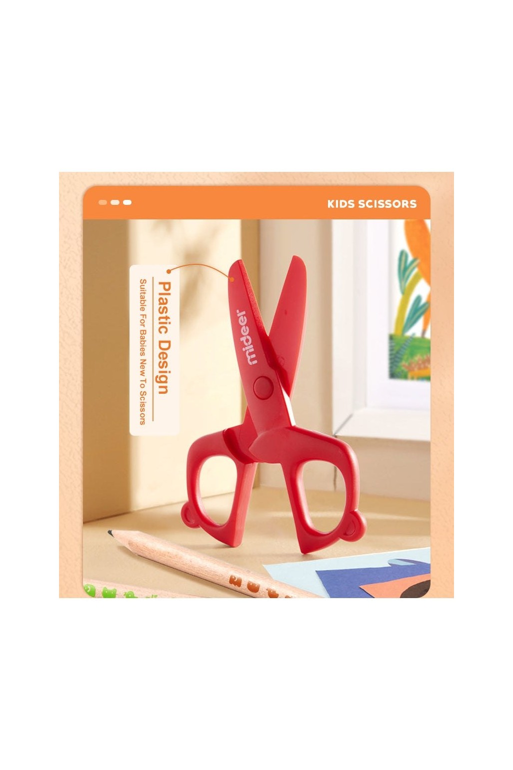 My First Scissors - Red