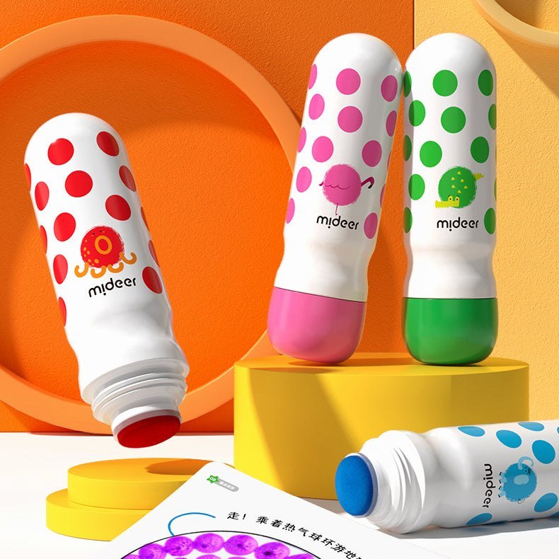 Magic Dot Markers - 6 Colors - Marah Kids