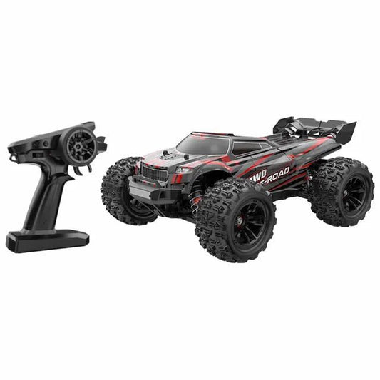 MJX – Brushless RC Hobby GradeTruck | High Speed, 2.4Ghz Remote Control | 1:16 Scale Radio Controlled Off - roader Electronic Monster R/C Truck | RTR, All Terrain - Black - Marah Kids