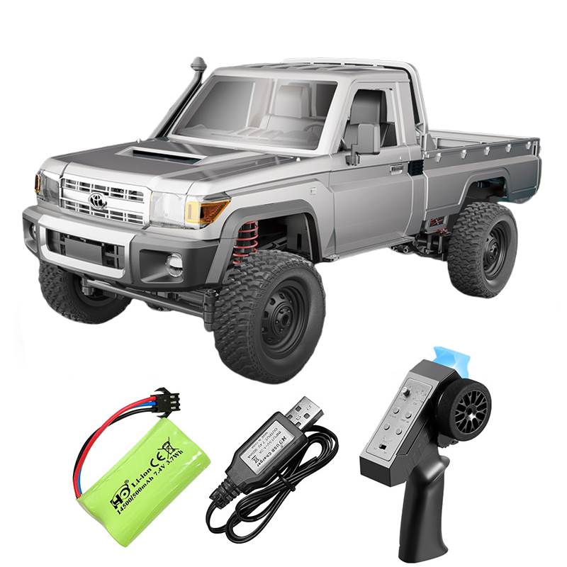 MN 1:12 LICENSED TOYOTA LAND CRUISER 4WD HOBBY RC PICKUP PRO