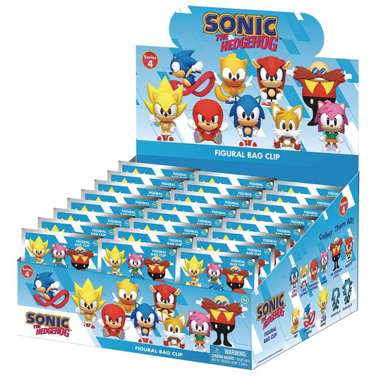 Monogram: Sonic 3D Foam Bag Clip, Series 4 - Marah Kids
