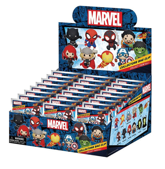 Monogram: Marvel Classic 3D Foam Bag Clip - Marah Kids