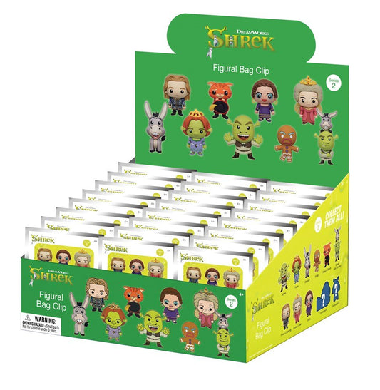 Monogram: Shrek 3D Foam Bag Clip, Series 2 - Marah Kids