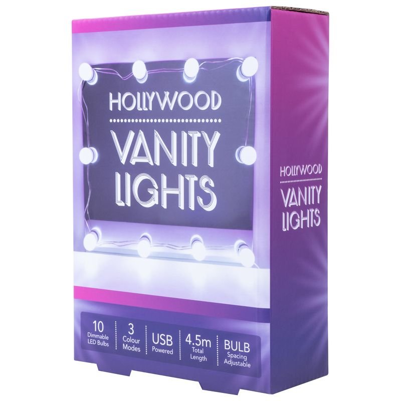 Fizz Creation Hollywood Vanity Lights Usb Powered - Marah Kids