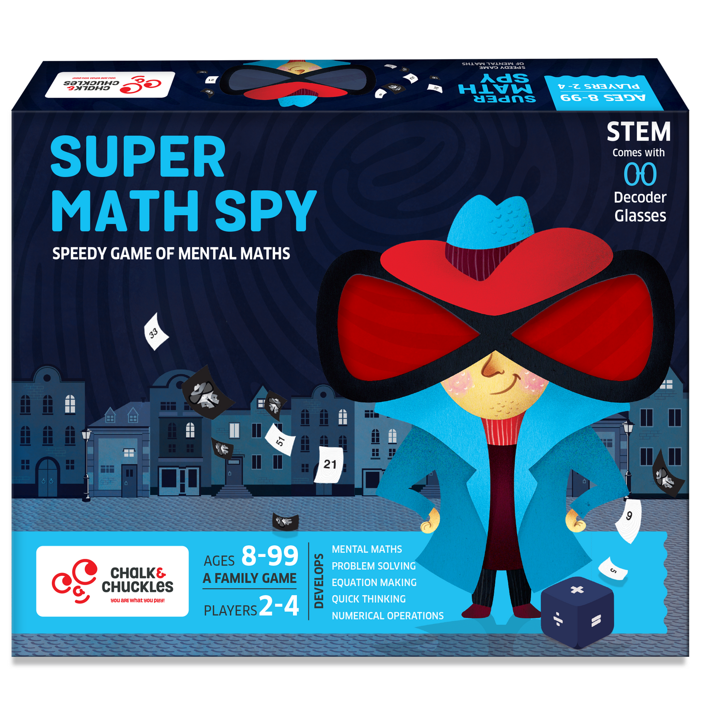 Chalk & Chuckles - Super Math Spy