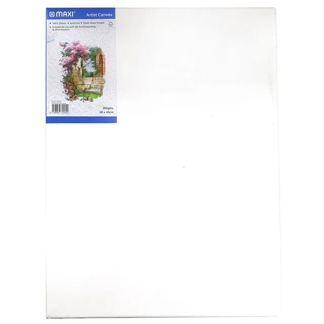 Maxi Stretched Canvas Board 380 Gsm 30X40 - Marah Kids