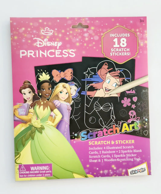 Disney Princess Scratch Scribble