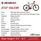 Vulcan Mountain Bike 27.5" - Yellow