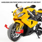 D - power MSZ - BMW S1000RR – Yellow | Die - Cast Replica, Ultimate Collector's Item, Limited Edition | Size - 1:12, For Kids 3+ - Marah Kids