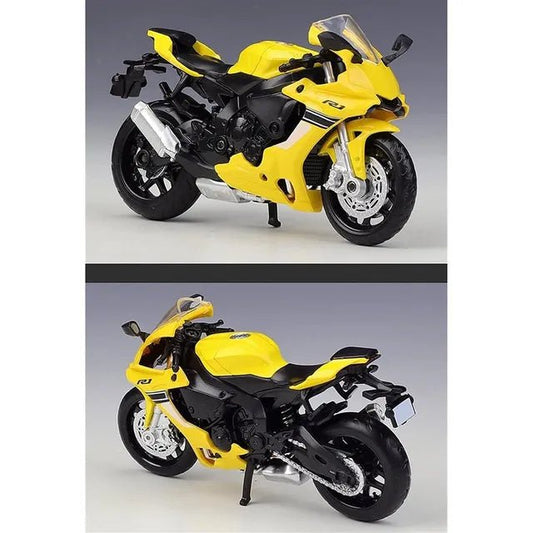 D - power MSZ - YAMAHA YZF - R1 - Yellow | Die - Cast Replica, Ultimate Collector's Item, Limited Edition | Size - 1:12, For Kids 3+ - Marah Kids