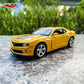 D - power MSZ – Chevrolet Camaro SS - Yellow| Die - Cast Replica, Ultimate Collector's Item, American Muscle Cars | Toy Vehicles, Metal Toy Car Model - Pull Back Collection | Size - 1:32, For Kids 3+ - Marah Kids