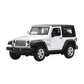 D - power MSZ – Jeep Wrangler – White | Die - Cast Replica, Ultimate Collector's Item, SUV Cars | Toy Vehicles, Metal Toy Car Model - Pull Back Collection | Size - 1:32, For Kids 3+ - Marah Kids