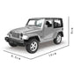D - power MSZ – Jeep Wrangler – White | Die - Cast Replica, Ultimate Collector's Item, SUV Cars | Toy Vehicles, Metal Toy Car Model - Pull Back Collection | Size - 1:32, For Kids 3+ - Marah Kids