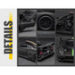 D - power MSZ – Pagani ZONDA Revolucion – Black | Die - Cast Replica, Ultimate Collector's Item, Hyper Cars | Interact with Doors & Hoods - Pull Back Collection with Lights & Sounds | Size - 1:32, For Kids 3+ - Marah Kids