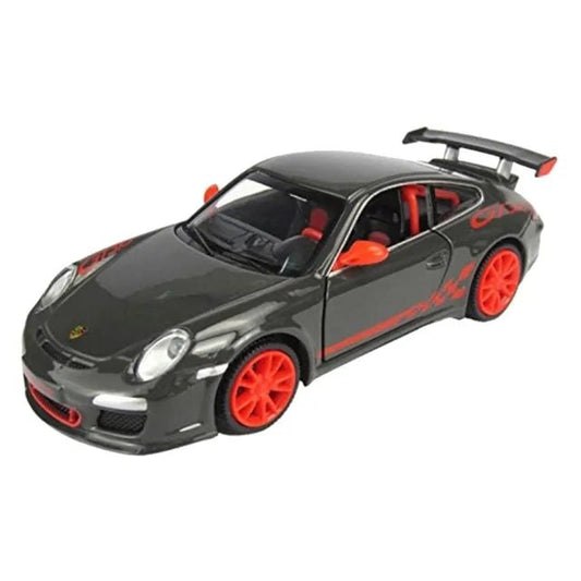 D - power MSZ – Porsche 911 GT3 RS Dark Grey | Die - Cast Replica, Ultimate Collector's Item, American Muscle Cars | Toy Vehicles, Metal Toy Car Model - Pull Back Collection | Size - 1:32, For Kids 3+ - Marah Kids