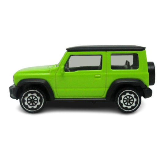 D - power MSZ – Suzuki Jimny - Green | Die - Cast Replica, Ultimate Collector's Item, SUV Cars | Toy Vehicles, Metal Toy Car Model - Pull Back Collection | Size - 1:48, For Kids 3+ - Marah Kids