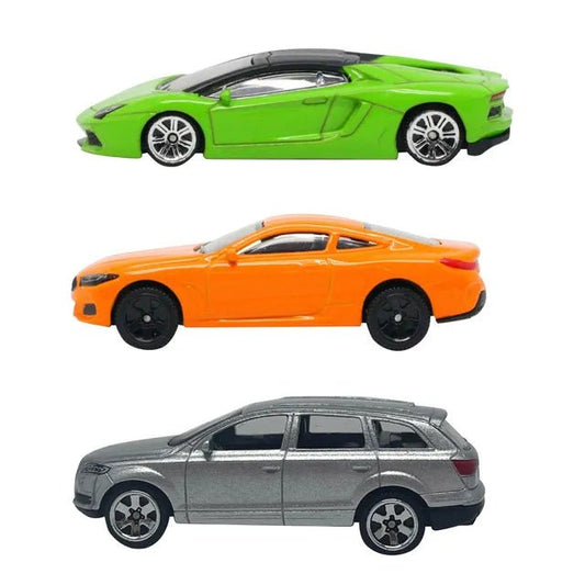 D - power MSZ – Prestige Trio, 3Pc 1:64 Sized BMW, Audi, Lamborghini | Die - Cast Replica, Ultimate Collector's Item, Toy Car, Bundle Collection | Size - 1:64, For Kids 3+ - Marah Kids