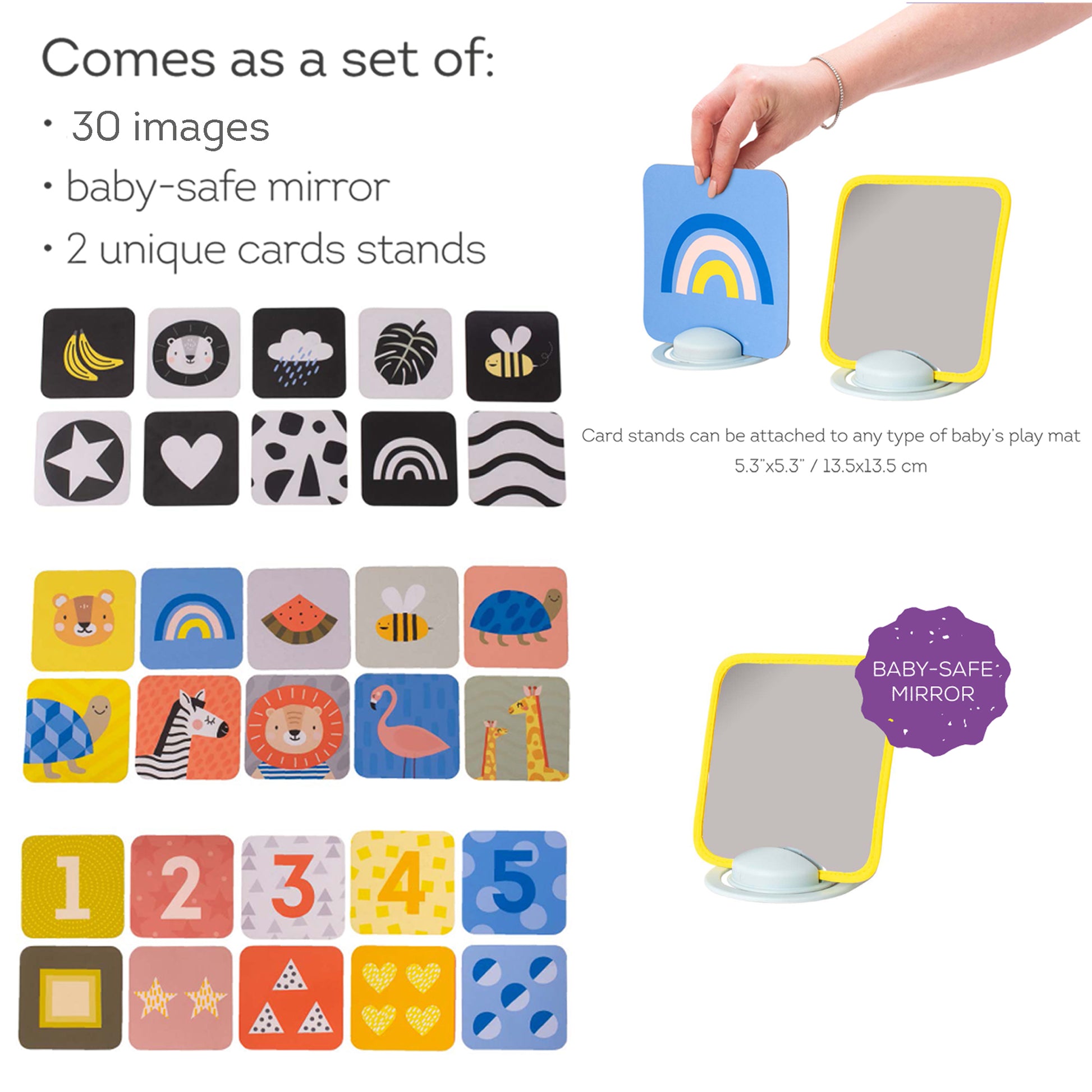 Taf Toys - My 1st Tummy - time Cards - Marah Kids