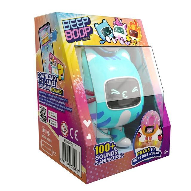 Beepboop Interactive Pet Figures Assorted - 1 Piece - Marah Kids