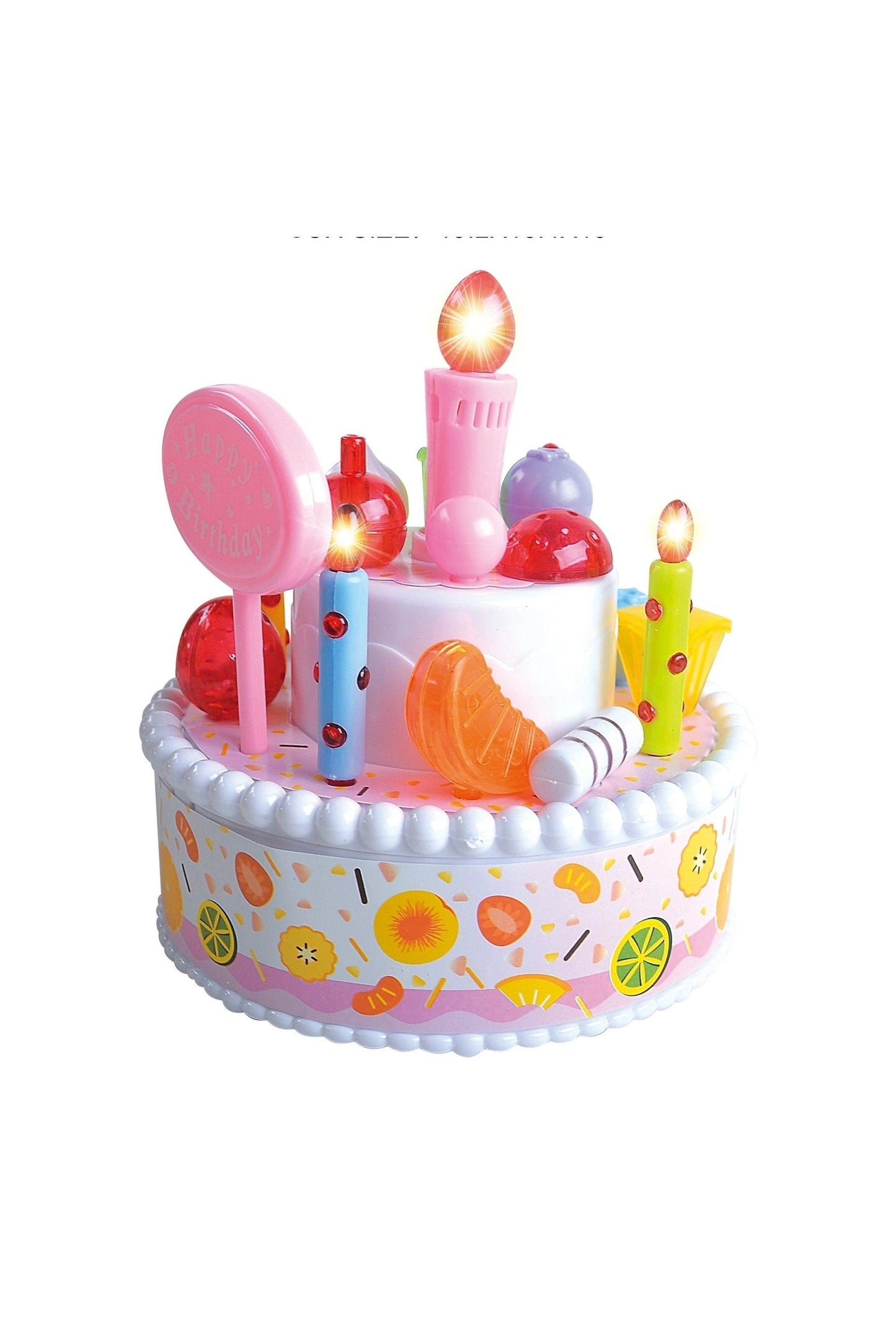 Power Joy Yumyum Mini Birthday Cake Battery Operated