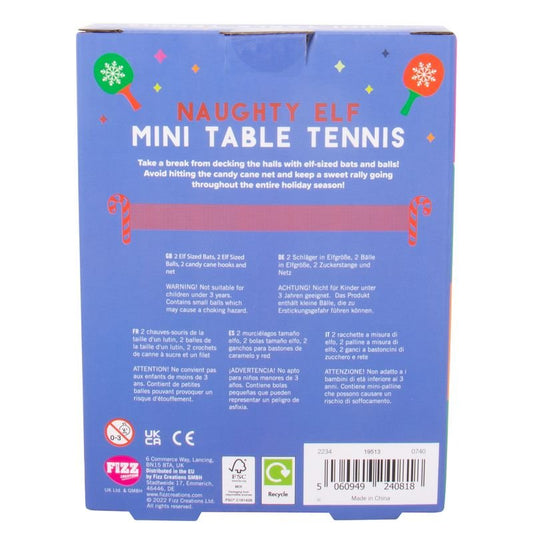 Fizz Creation Christmas Micheavious Elf Table Tennis - Marah Kids