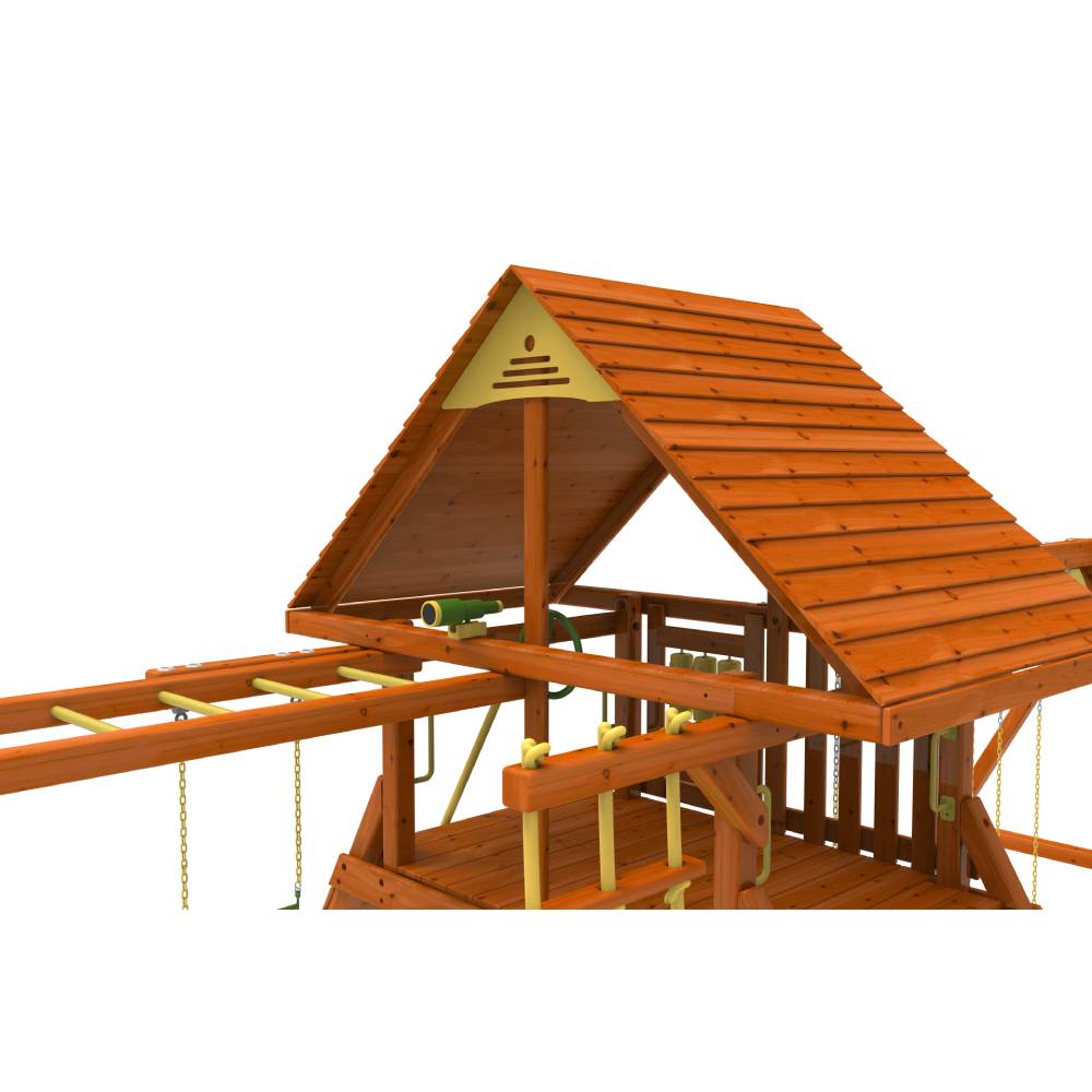 Kiddoro - Discovery Den With Monkey Bars Swing Set - image 10