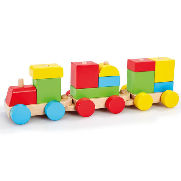 Buy Addo Woodlets Wooden Stacking Trains Online at Best Price in UAE ...