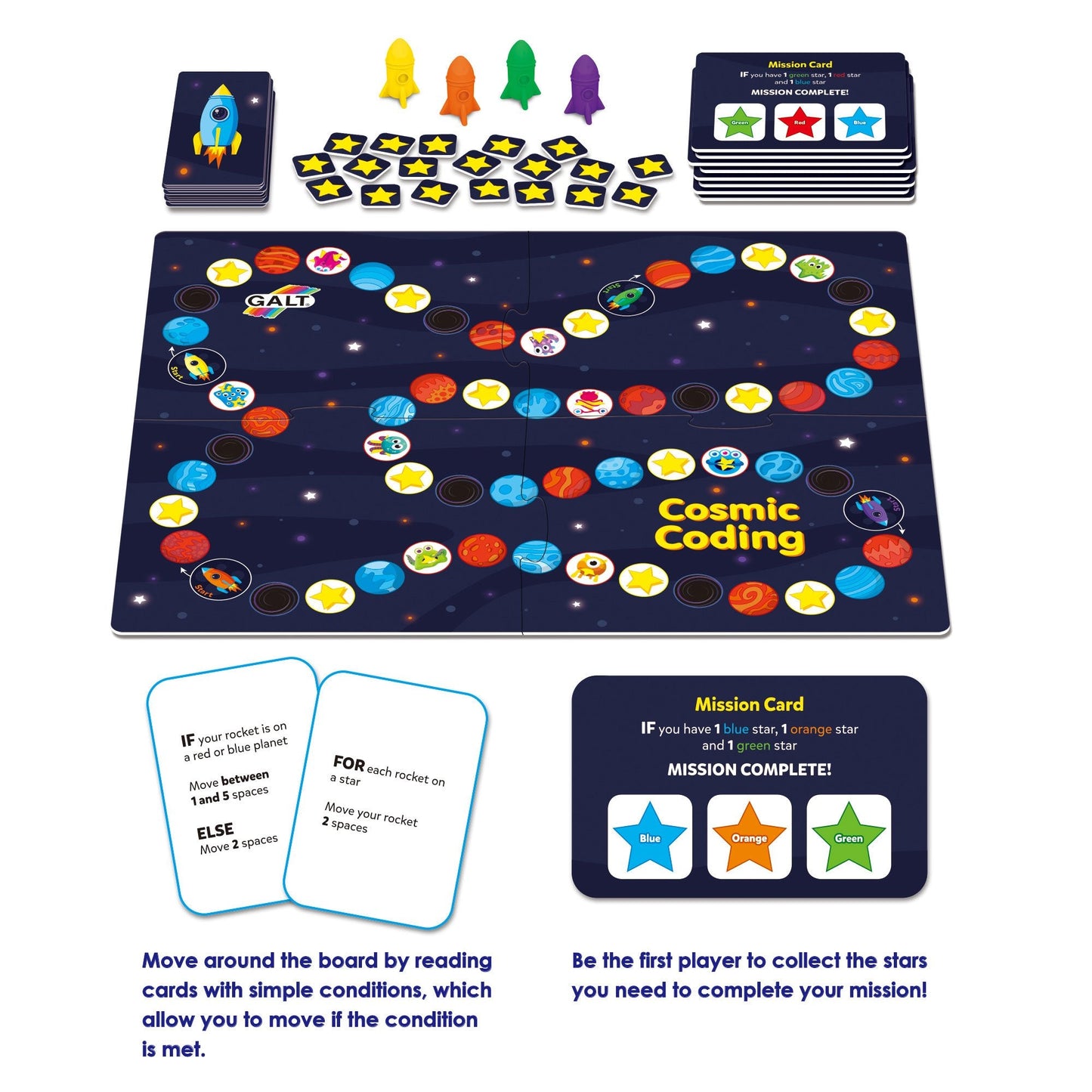 Galt Cosmic Coding Game - Marah Kids
