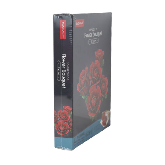 CUBIC FUNun 3D Puzzle Rose Flower Bouquet 312pieces - Marah Kids