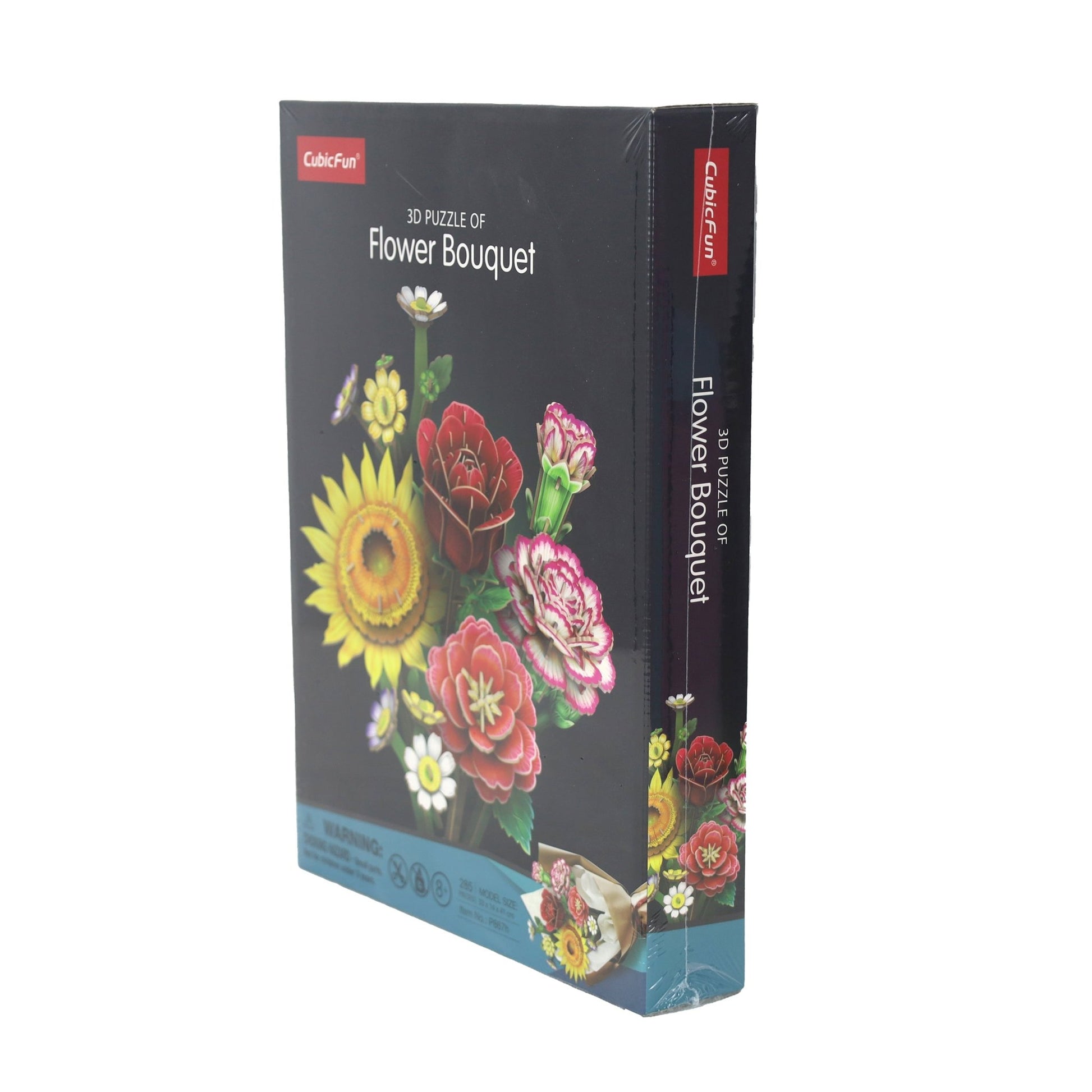 CUBIC FUNun 3D Puzzle Flower Bouquet 285pieces - Marah Kids