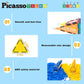 Picasso Magnetic Tiles 3D Classic 24 - pieces - Marah Kids