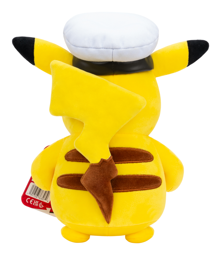 Jaswar -Pokemon Plush Captain Pikachu 8 Cdu6 Woc