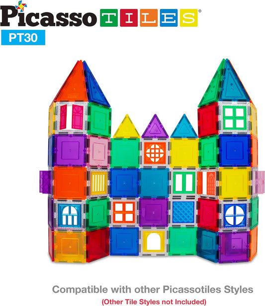 Picasso Magnetic Tiles Window and Door Clip - On Set 30 - pieces - Marah Kids